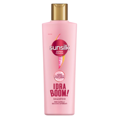 Sunsilk Shampoo Idra Boom Per Capelli Secchi E Sfibrati 220 Ml