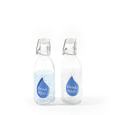 Bottiglia In Vetro 500 Ml Con Tappo Ermetico