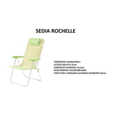 L.LANAI Sedia Rochelle 60 X 60 X 100 Cm