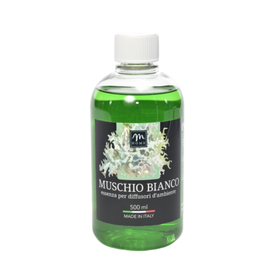 Ricarica Per Diffusore Di Essenza 500ml Muschio Bianco
