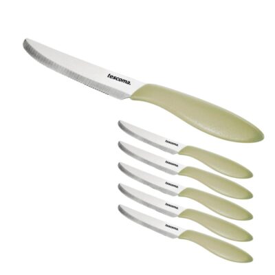 Coltello Tavola 12 cm 6Pz Tortora “Presto”